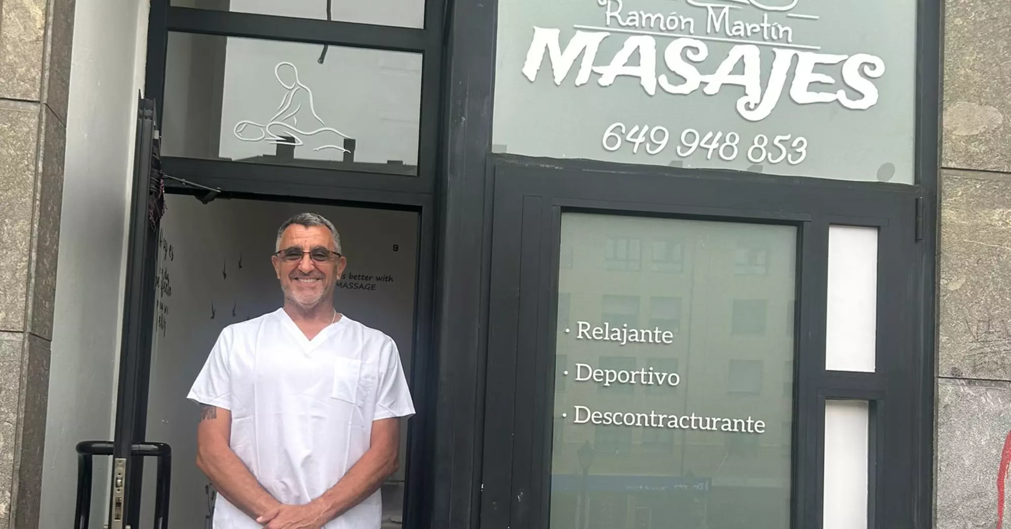 Masaje relajante, descontracturante o deportivo 40 o 70 minutos