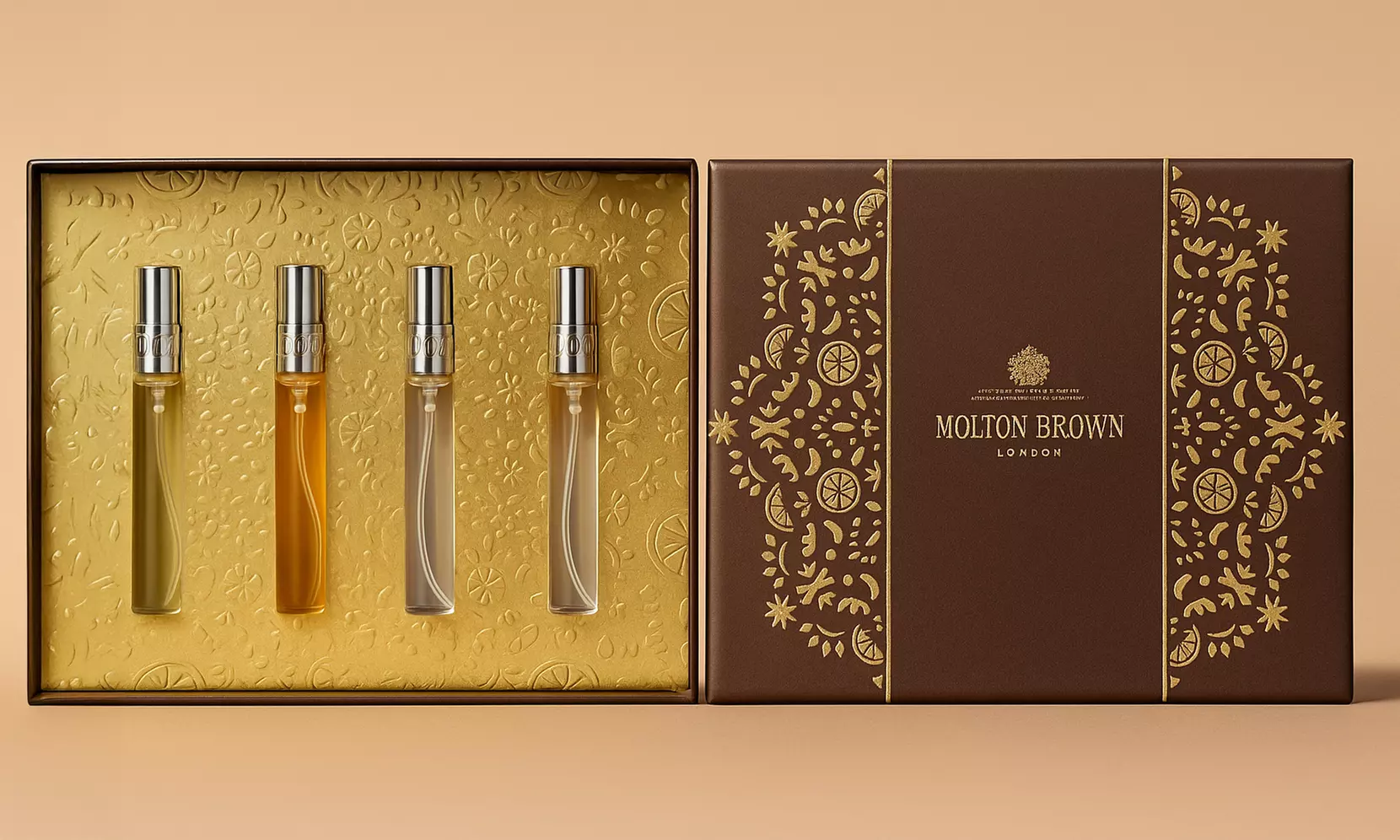 Molton Brown Spicy and Citrus Fragrance Discovery Gift Set - Primary Image