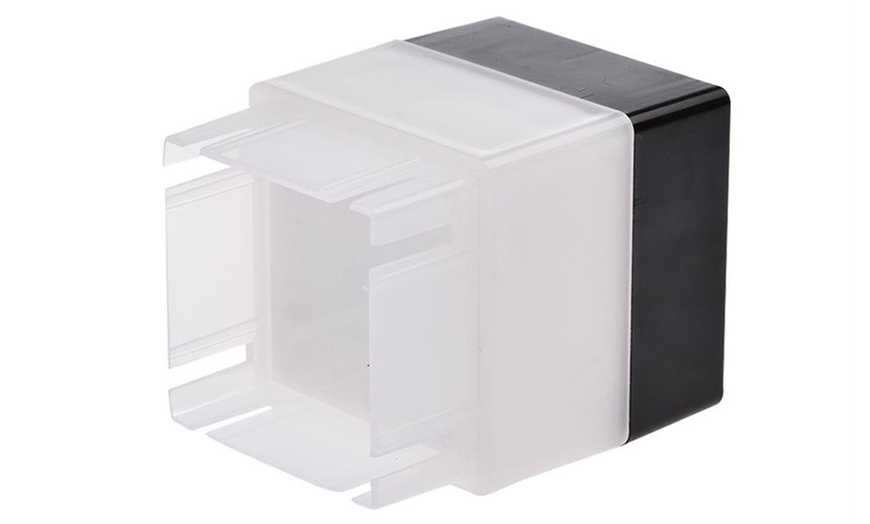 Image 4: Solar-Powered Garden Post Cap Light