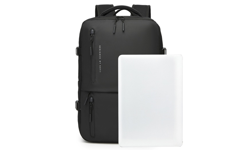 Image 3: Handbaggage rugzak met laptopvak