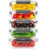 Image 3: Up to Ten Homiu Borosilicate Glass Food Container Sets