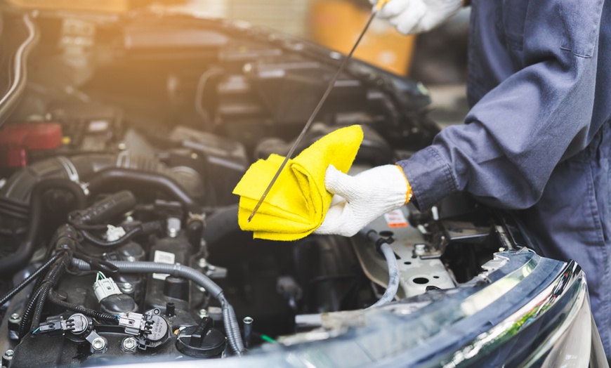 Image 1: Premium Japanese, Korean, or Chinese Car Service - Oil Change and More