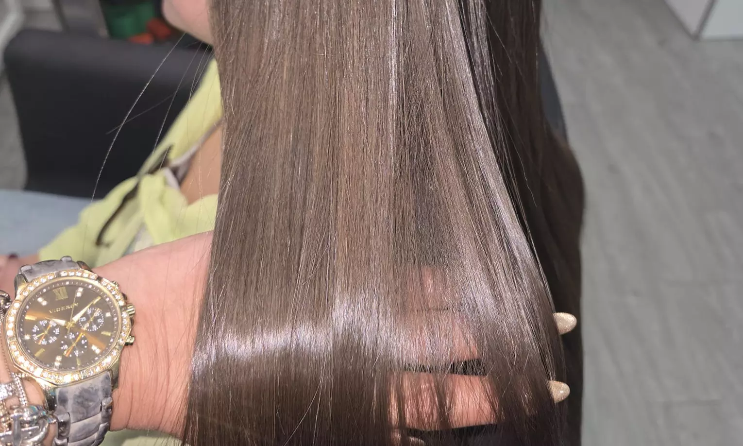 Alisado de queratina con corte de puntas para 1 persona