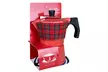 Cafetière Fantasia Tartan Rouge pour préparer 3 tasses de café - Image 3