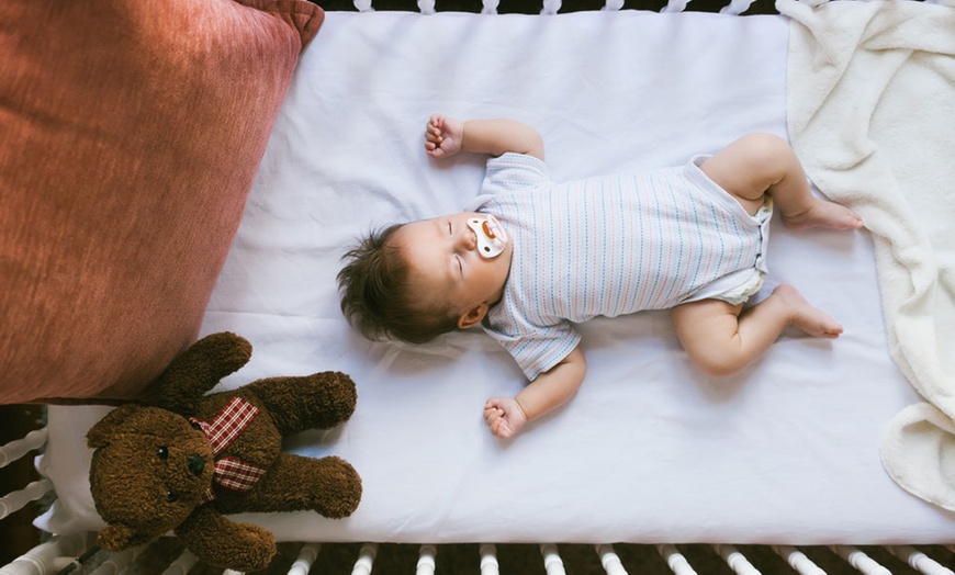 Image 2: Waterproof Cot Bed Mattress