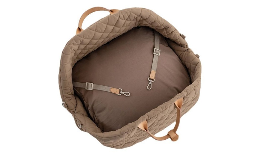 Image 8: Pet Carrier Handbag Dog Cat Travel Bag Walker Carrier