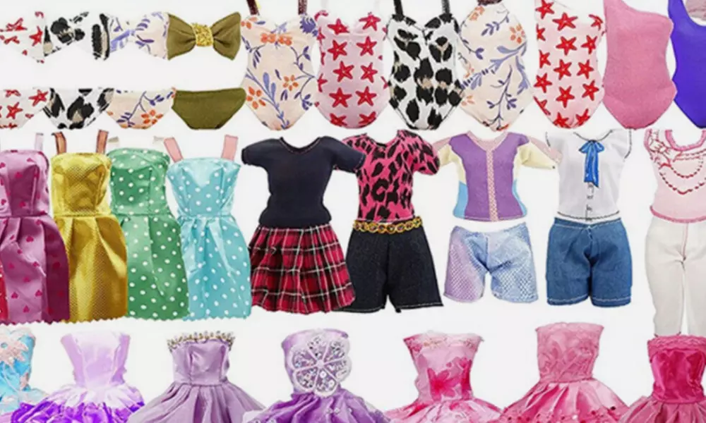 35-Piece Doll Clothes and Accessories Set for 11.5-Inch Dolls