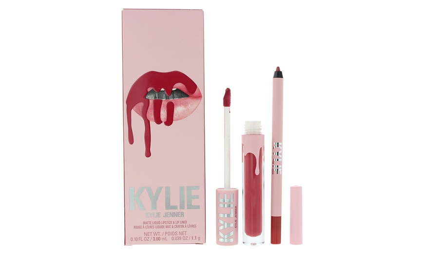 Image 5: Kylie By Kylie Jenner Matte Lip Kit 2-Piece Gift Set Collection