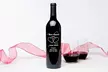 Personalized Valentine's Day Wine Bottle - Hand-Etched Custom Keepsake Gift for Him or Her - Unique Romantic Design - Second Medium