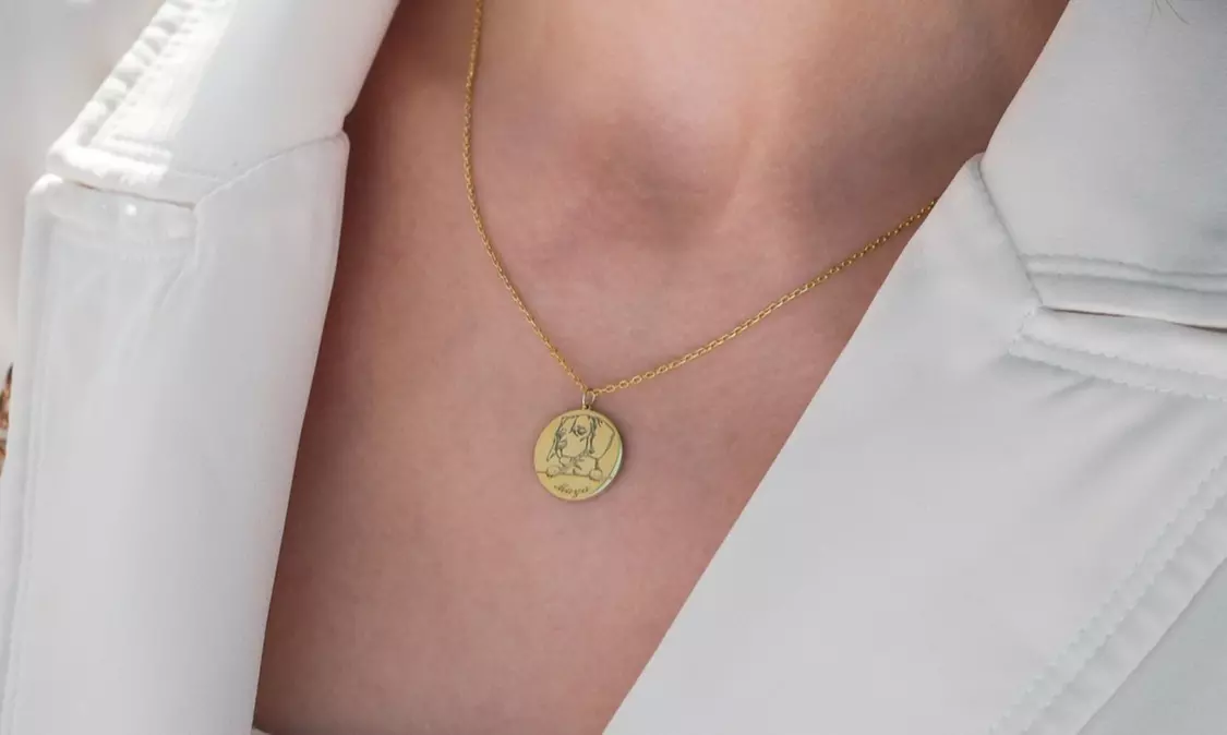 Custom Pet Jewelry: Paw Print & Portrait Necklaces & Earrings