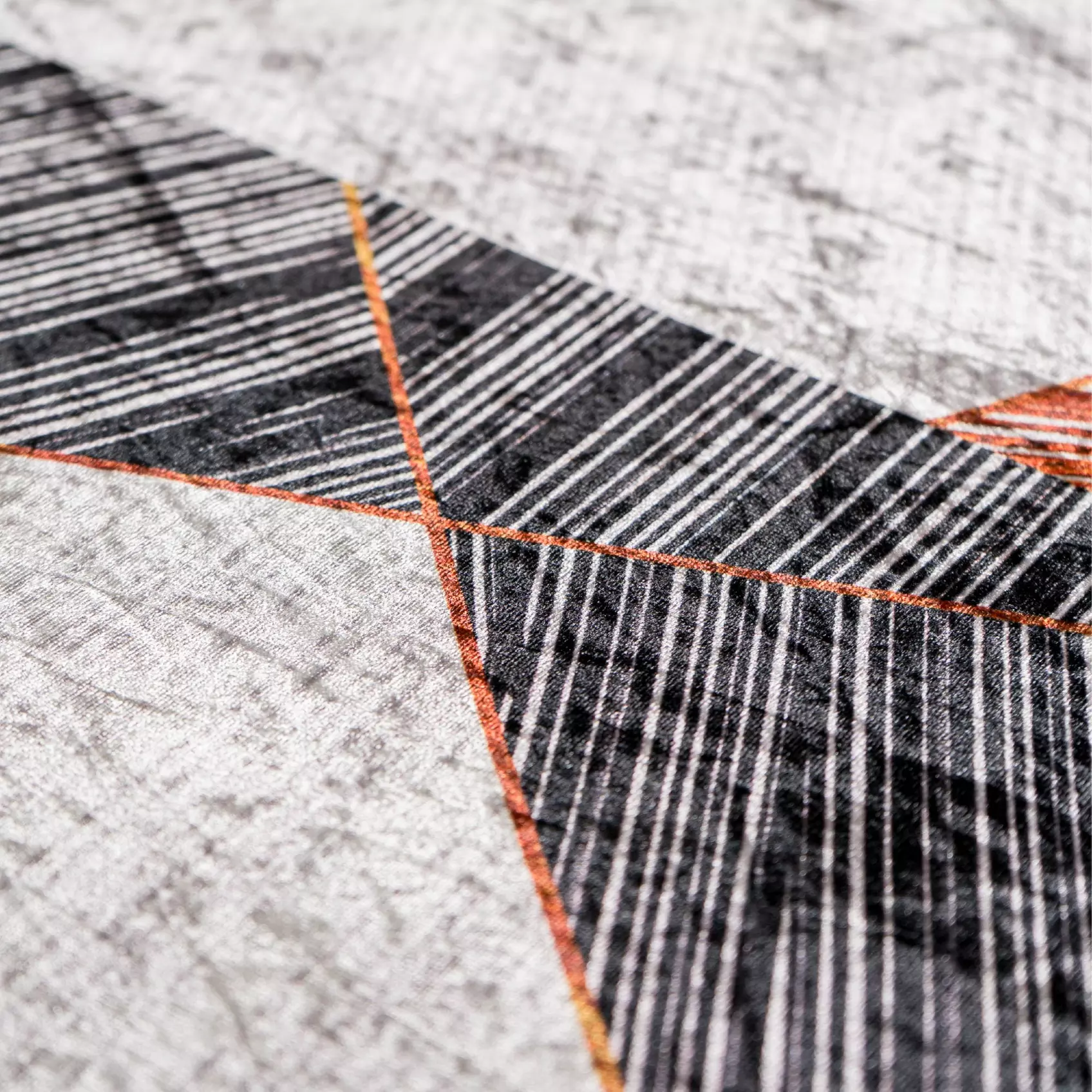 Alfombra larga con tacto de terciopelo