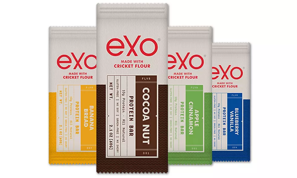 Exo Cricket-Flour Protein Bars (4- or 12-Pack) - Primary Image
