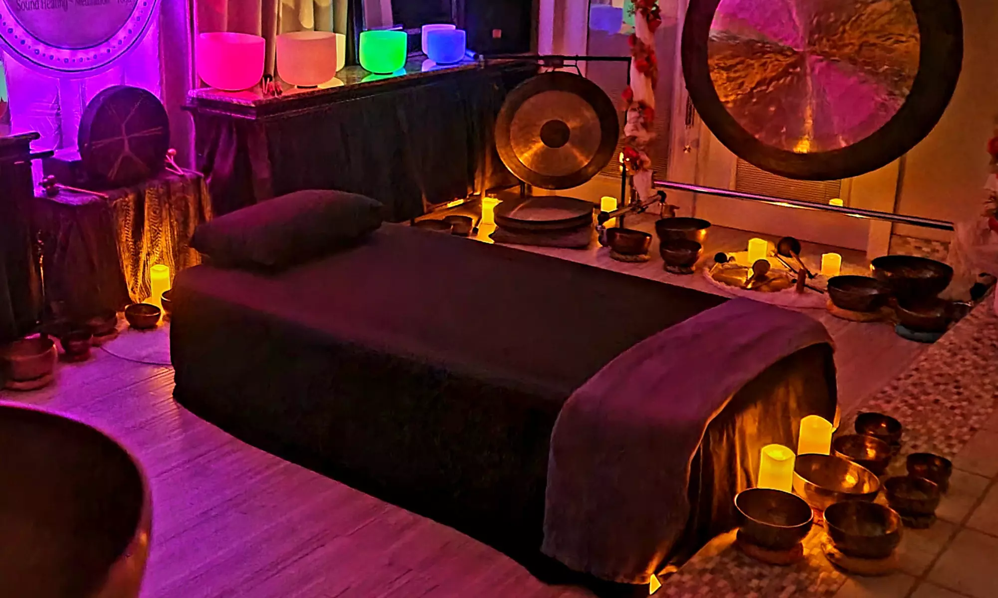 60 or 90-Min Sound Healing Journey/ 60-Min Immersive Sensory Journey
