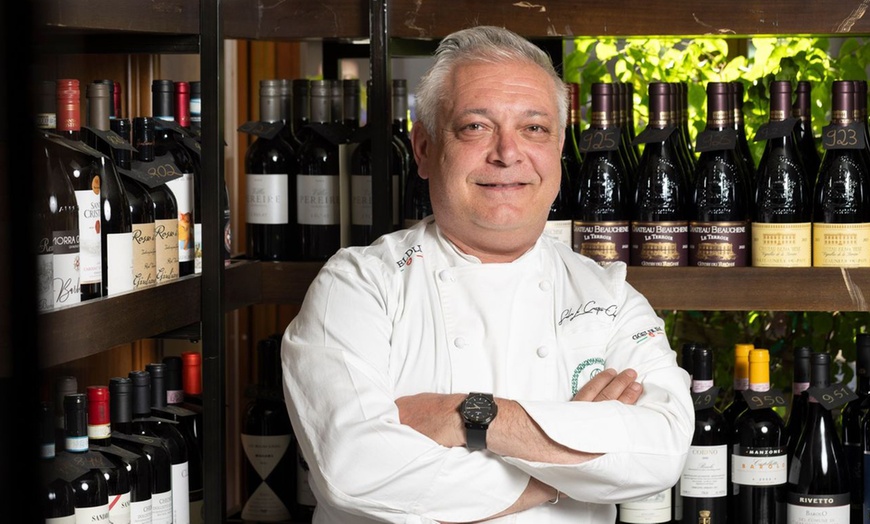 Image 24: Dining Credit or 7-Course Chef's Tasting Dinner for Two or Four