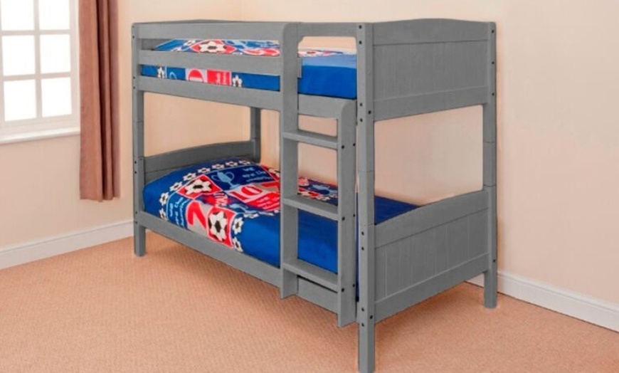 Image 7: Solid Pine Bunk Bed