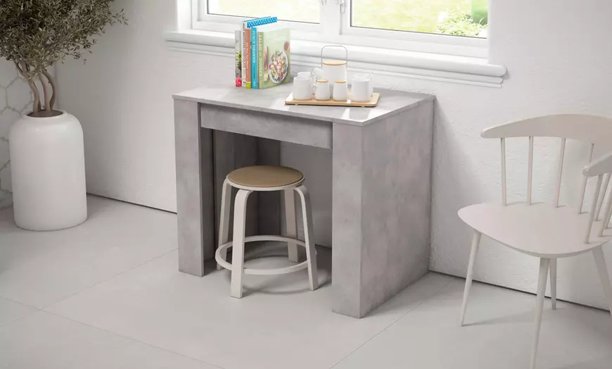 Image 20: Extendable Console Table for 6 people or up to 14 people