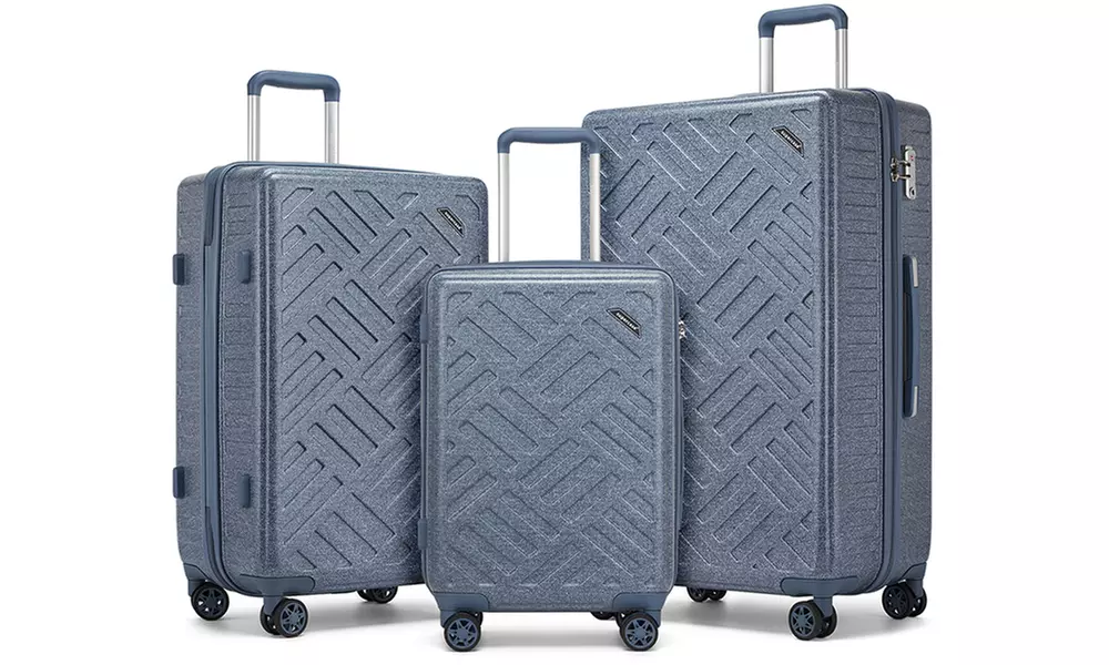 3er-Set oder einzelne Supercase Hartschalenkoffer in Jeansblau - Primary Image