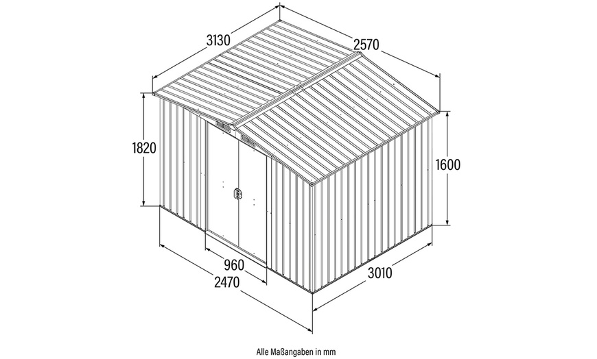 Image 12: Abri de jardin "Bohio" de la marque Home Deluxe