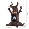 Image 7: HomCom Halloween Inflatable Tree with LED Lights