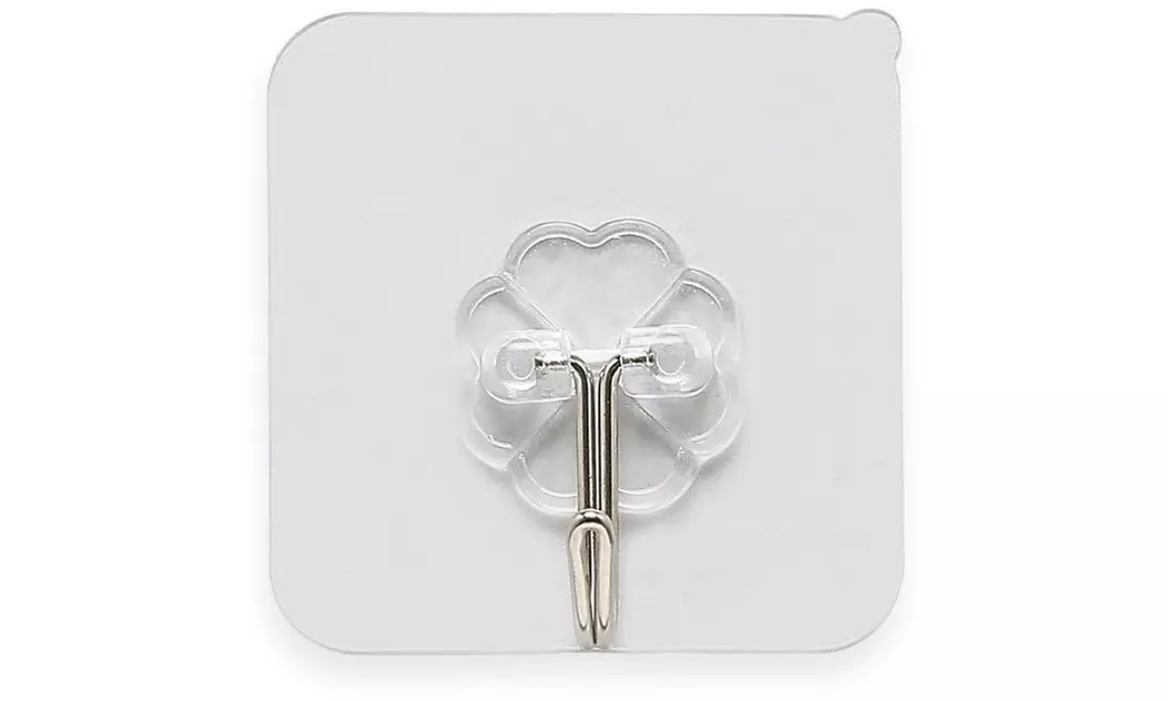 10-30PC Strong Transparent Suction Cup Sucker Wall Hooks Hanger Kitchen Bathroom