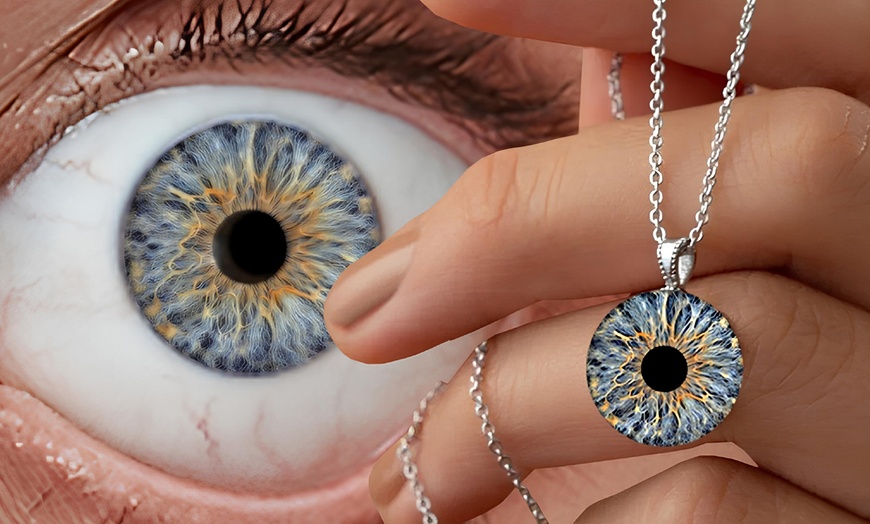 Image 11: Iris-Fotografie: Datei, Poster, Canvas, Halskette oder Whiskey-Spender