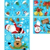 Image 2: Four or Eight Pieces Christmas Window Stickers - Style 1 or 2 