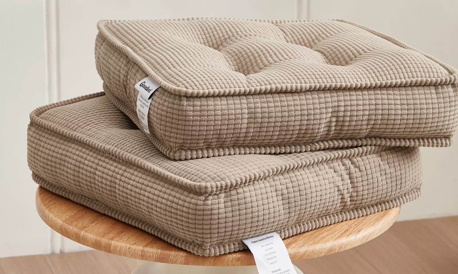 Set of Two or Four Extra Thick Booster Seat Cushions