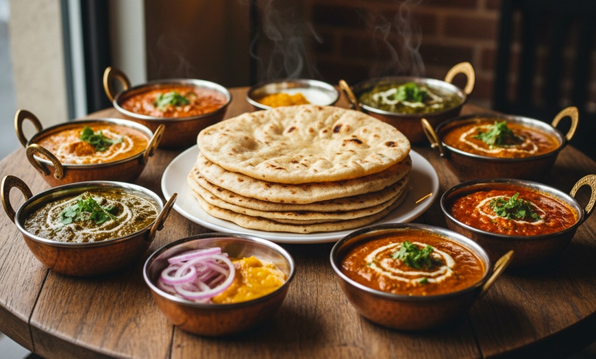 Image 2: Family Feast with Rotti Curry and Desserts for Two, Four or Six
