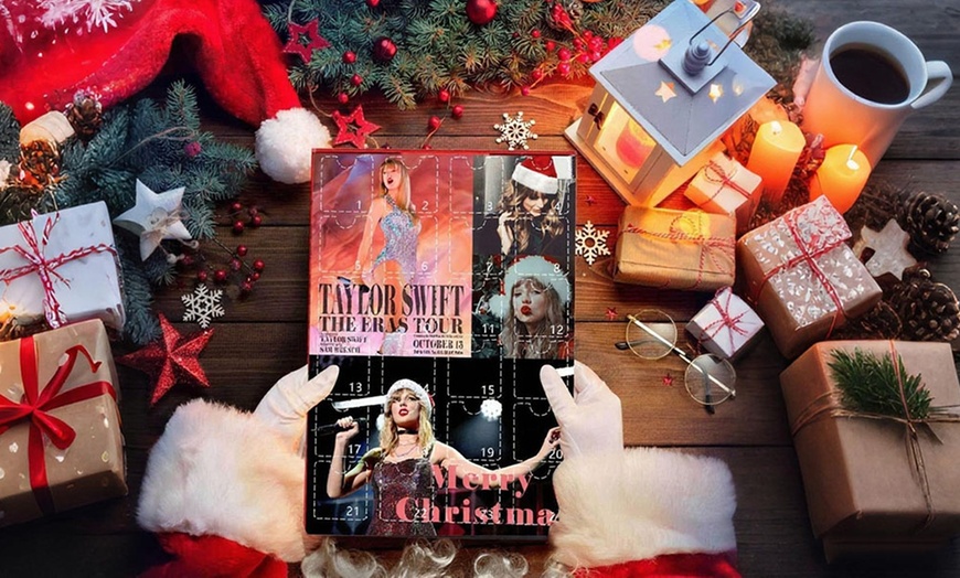 Image 1: Taylor Swift-Inspired Christmas Advent Calendar