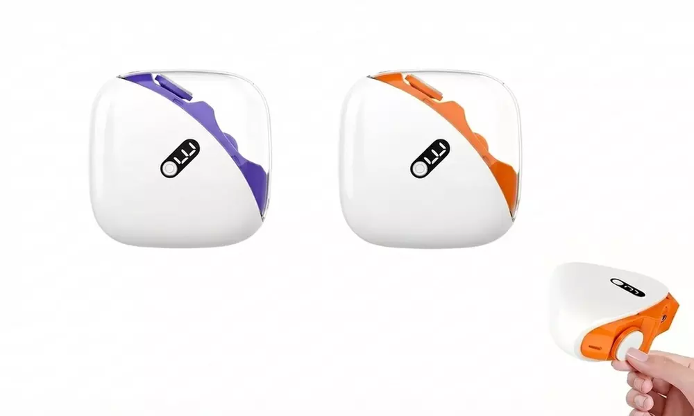 2-in-1 Electric Nail Clipper and Polisher with LED Display