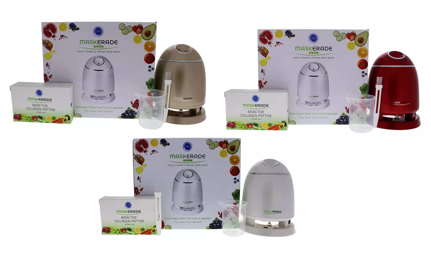 ORA Maskerade Duet Facial Steamer and Organic Mask Maker - Primary Image
