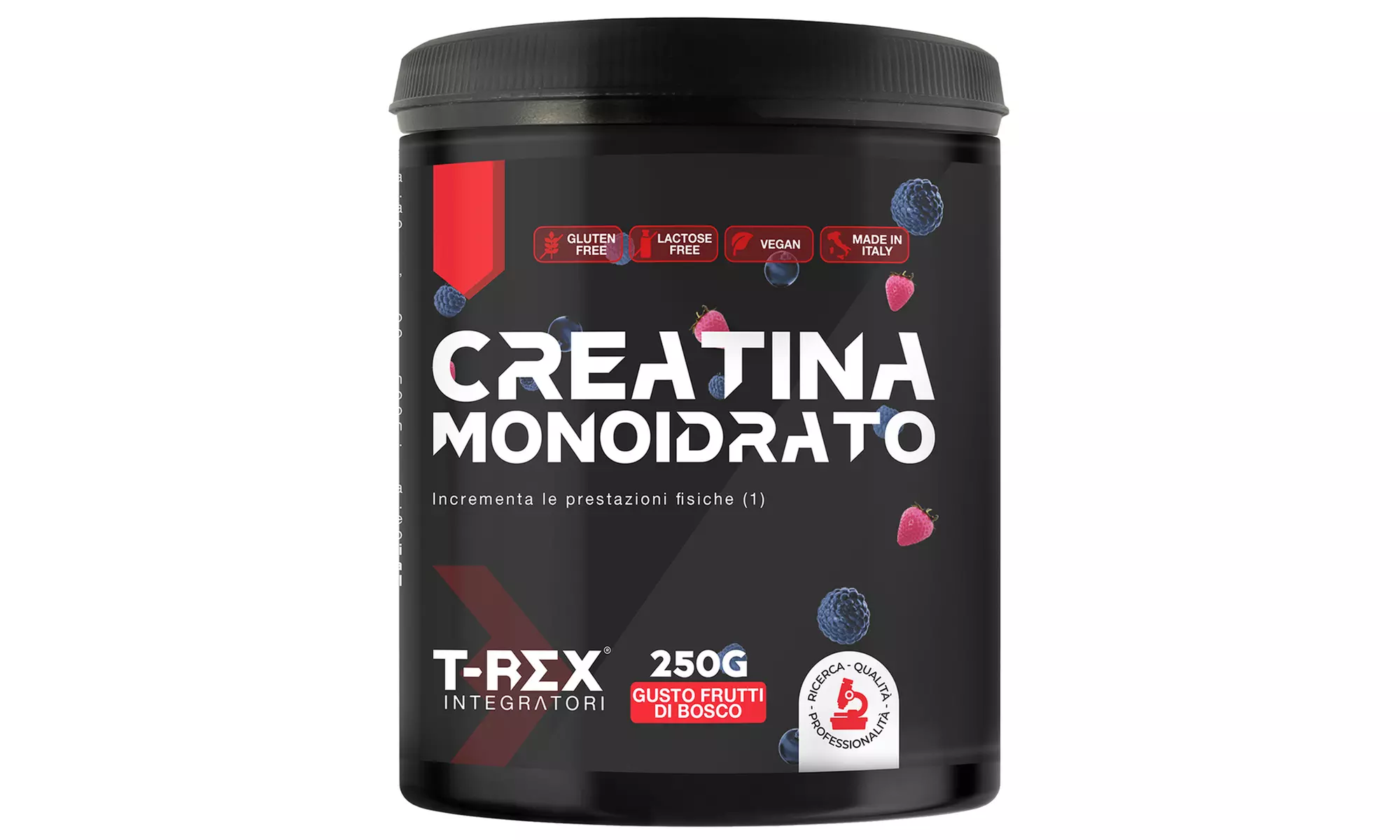 1 o 2 confezioni di creatina in compresse o polvere T-Rex Integratori