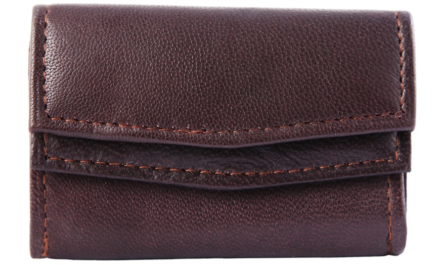 Image 3: Leather Mini Wallets