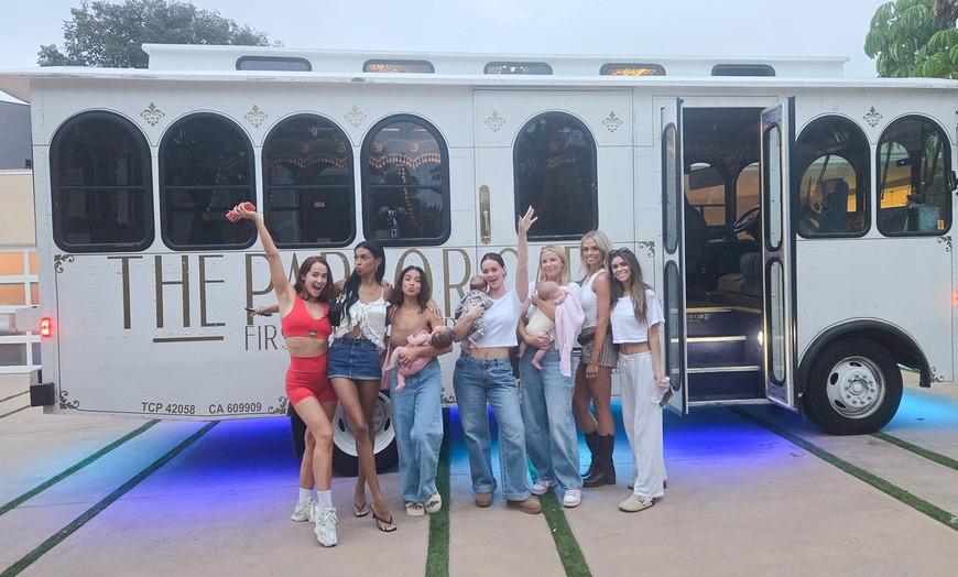 Image 4: Join Up to 4 or 8 Hour Booking for a Trolley Party Bus