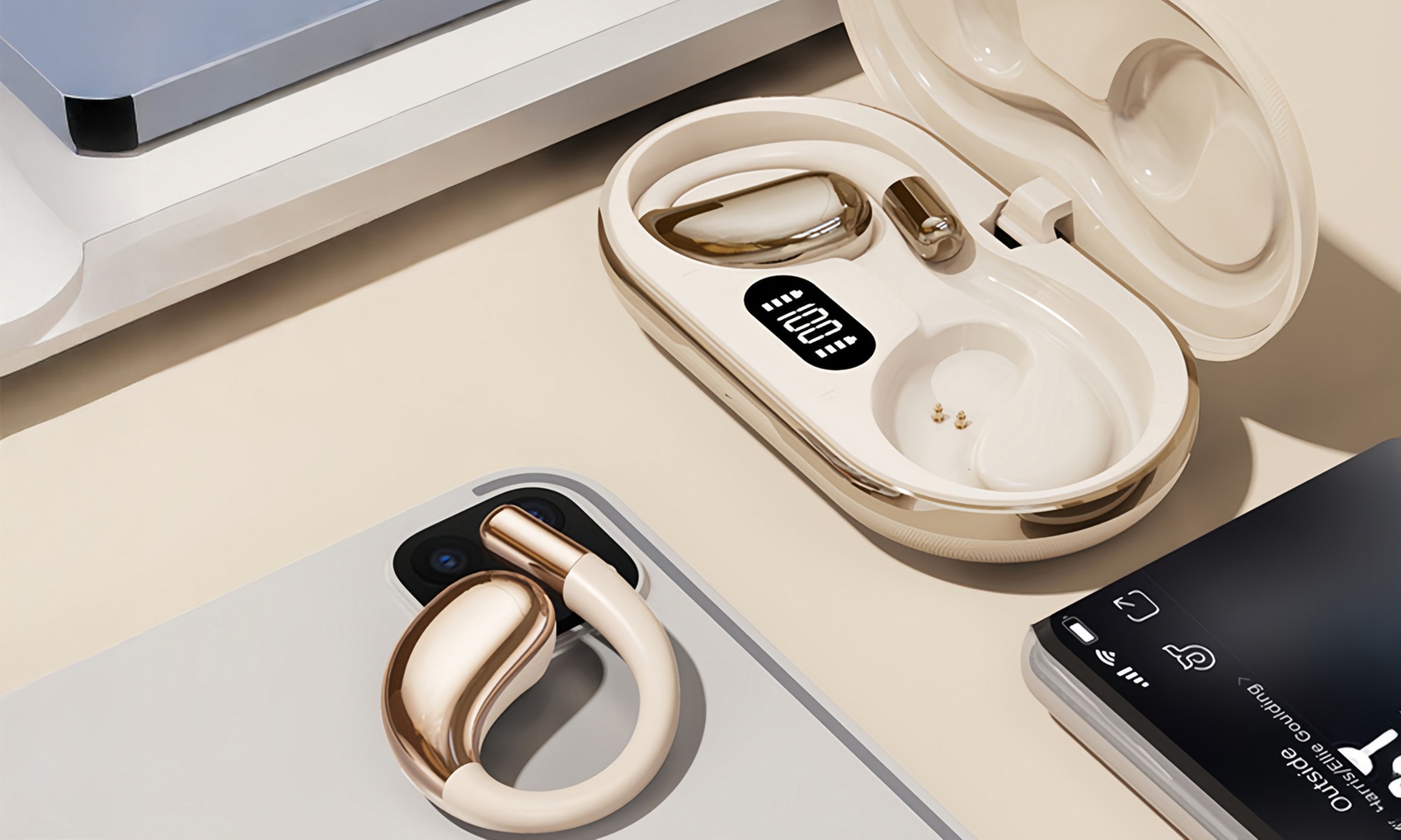 Auriculares inalámbricos con diseño ergonómico