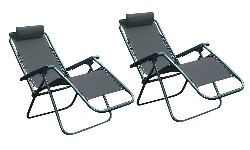 Image 9: One or Two Daniel James Products Textoline garden chairs