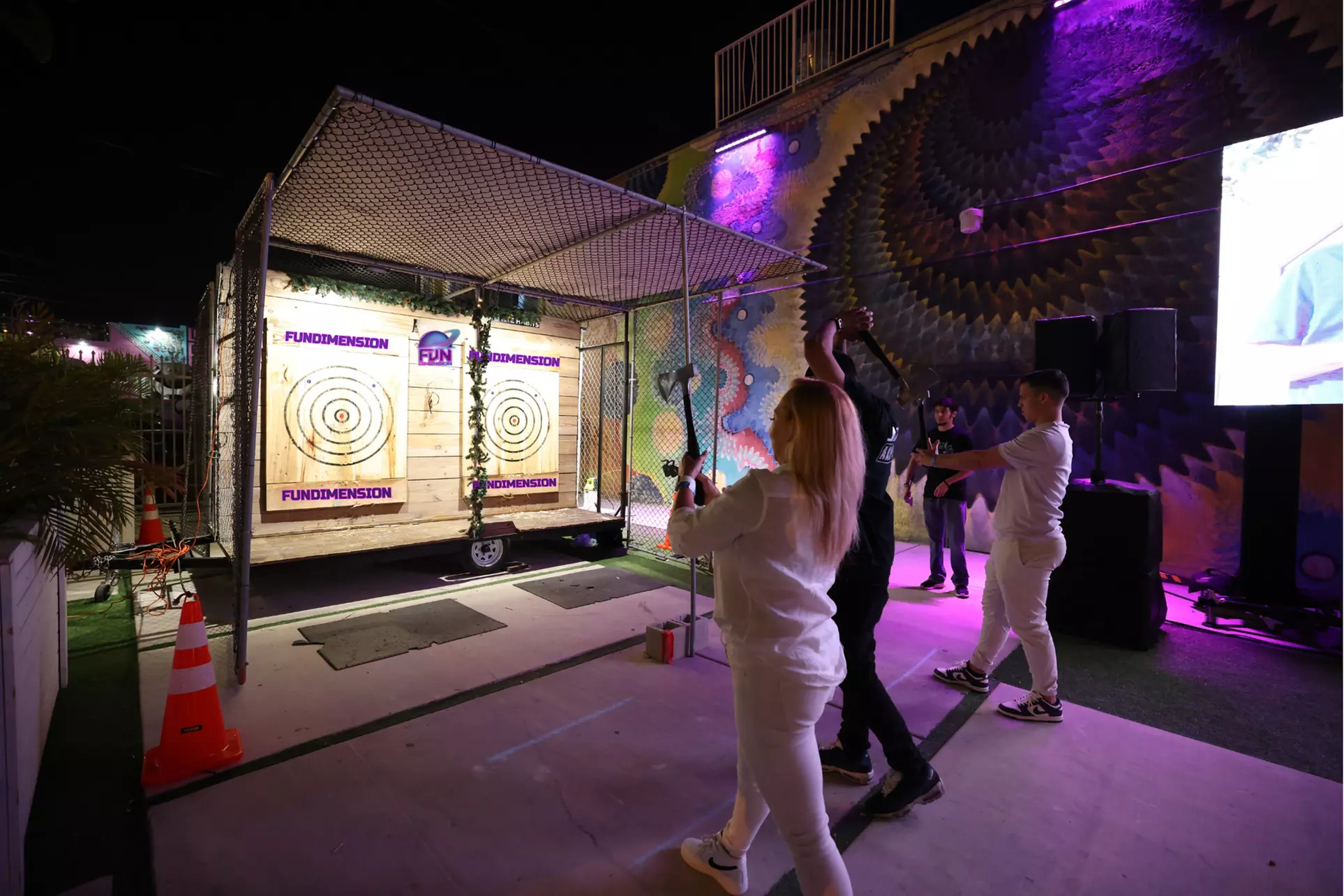 Axe Throwing for Two or Four with Two or Four $15 Game Cards
