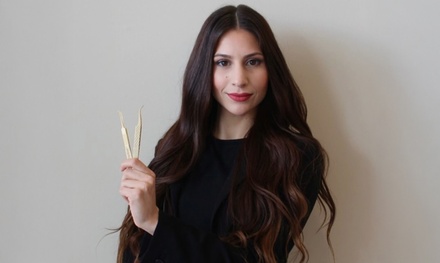 Full Set of Eyelash Extensions with Free Brow Shaping - Beauty Fits All