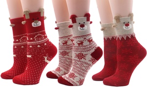 Christmas Cotton Socks