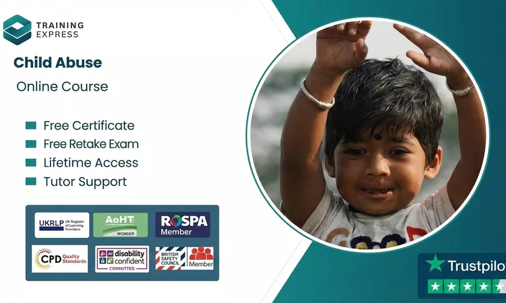Master with Child Abuse Online Course or Lifetime Membership to 2500+ Courses @Training Express (Up to 55%off) - Primary Image
