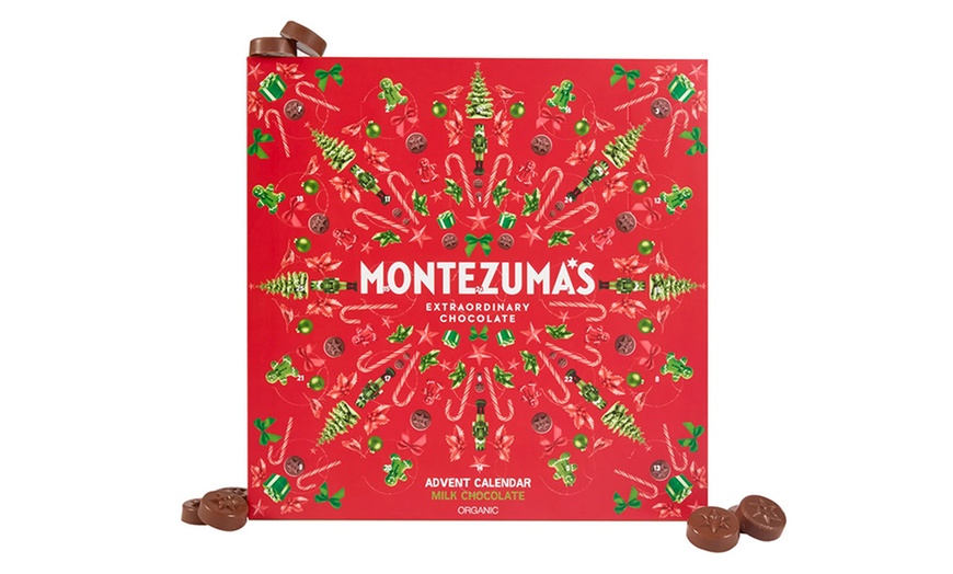 Image 6: Organic Chocolate Advent Calendar - Milk & Dark for Every Taste