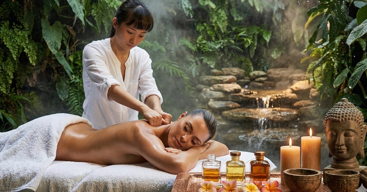 Masaje ritual thai o con aceites esenciales en Madrid