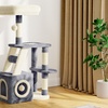 Image 5: Árbol multinivel para gatos con poste rascador 
