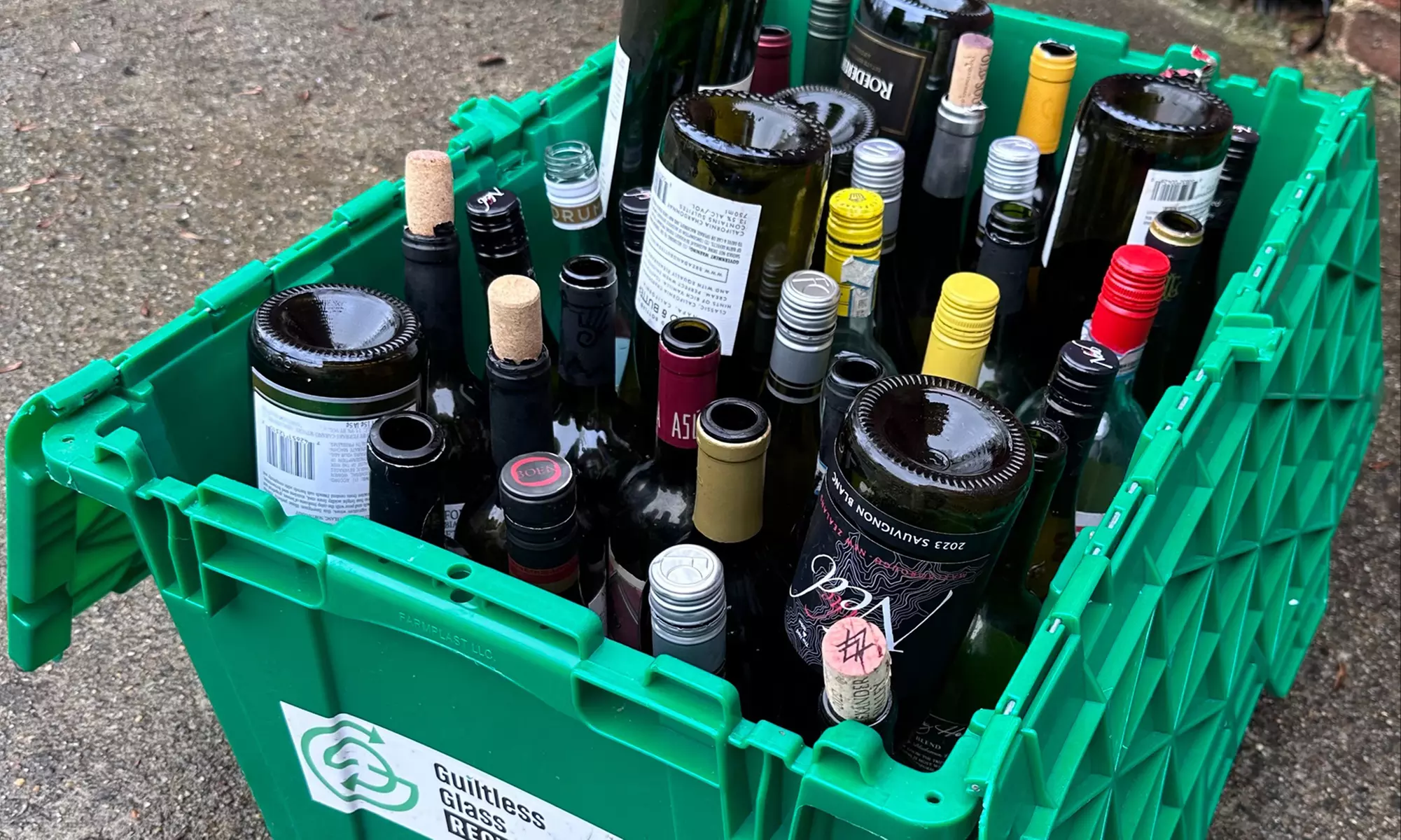 Residential 6-Month Glass Bottles & Jar Recycling Plan with Pickup Service (Up to 50% Off) - Primary Image