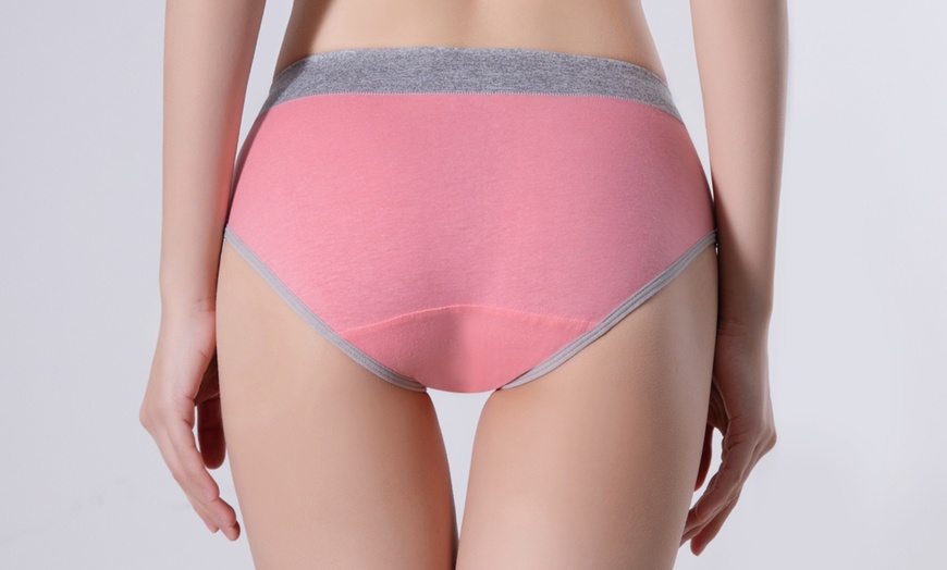 Image 5: 5er- oder 10er-Pack hoch taillierte Baumwoll-Slips für Damen