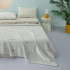 Image 2: Summer Cooling Comforter with Premium Ocean Silk Fabric