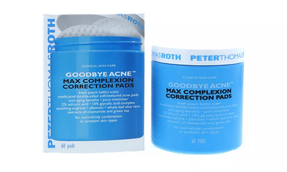 Peter Thomas Roth Goodbye Acne Max Complexion Correction Pads, 60 Pads