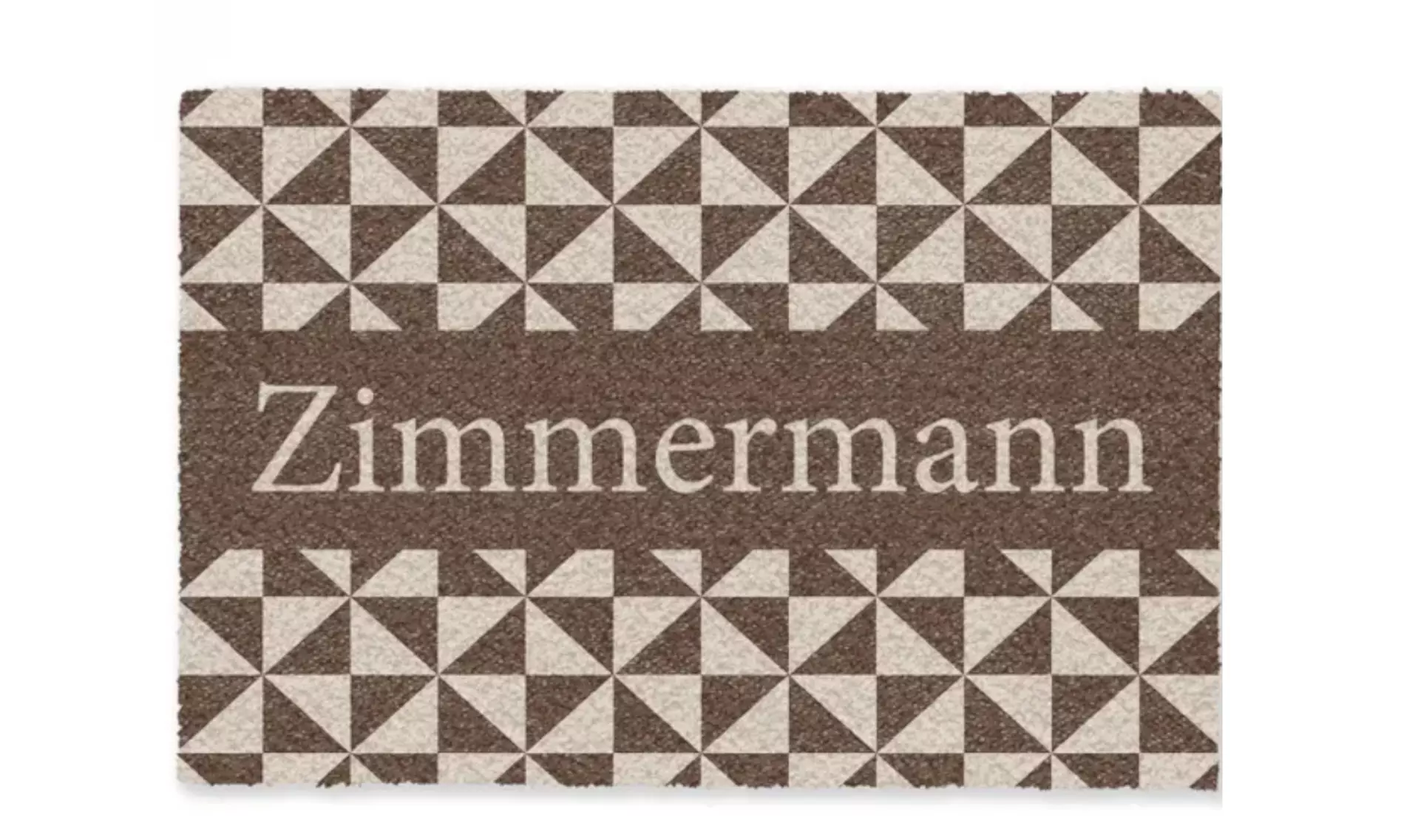 Fußmatte mit Namen in Design nach Wahl