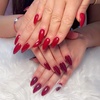 Image 4: Full Acrylic or Hard Gel Nail Extensions with Polish Options and More