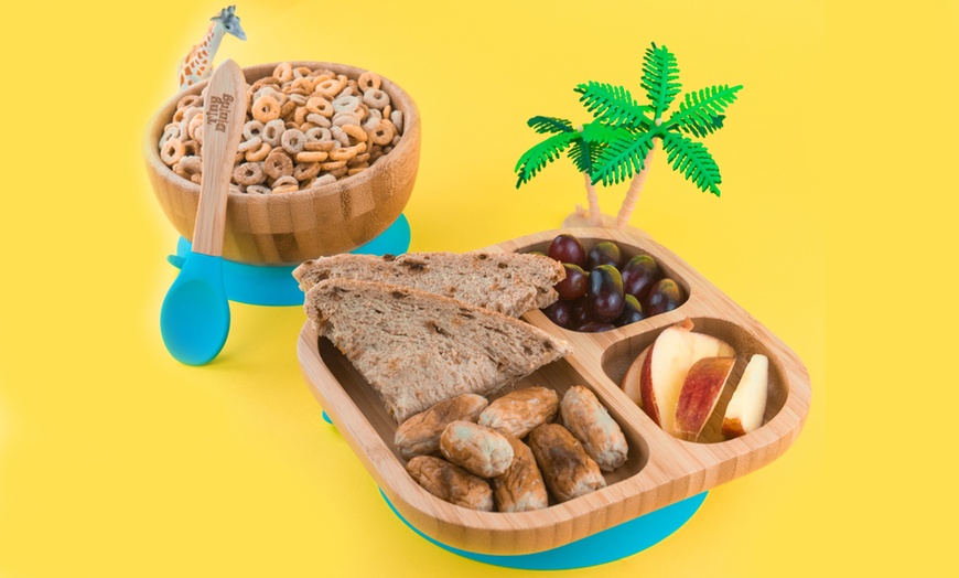 Image 3: Children's Bamboo Feeding Set